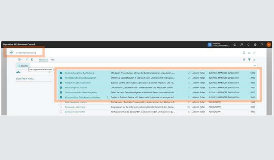 Farbedesign in BC ändern