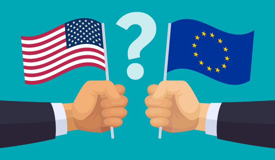 Tecman Blog Thumbnail - Transatlantisches Datenabkommen schwankt – fällt es auch? Datentransfer mit den USA gefährdet